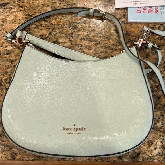 Light blue/green Kate spade purse with matching wallet - Picture 1 of 5